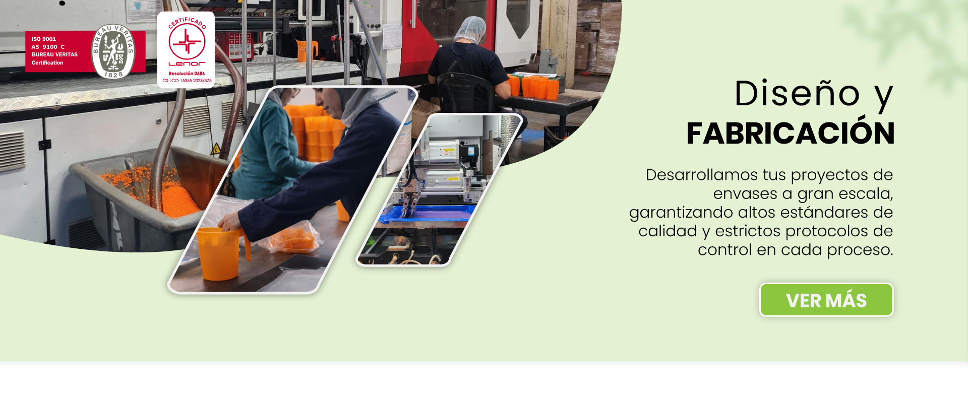 Diseñamos y fabricamos envases en plástico confiable