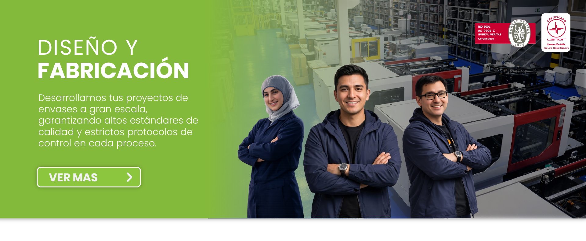 Diseñamos y fabricamos envases en plástico confiable