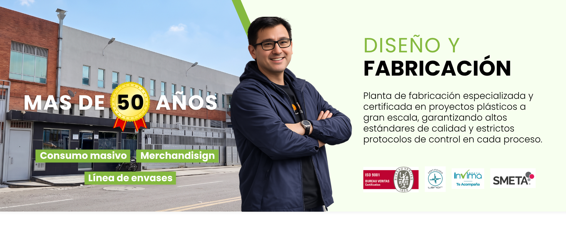 Diseñamos y fabricamos envases en plástico confiable