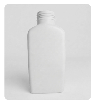 Envase cuadrado PEAD 360 Ml - 12 Oz | Sin tapa - 38mm