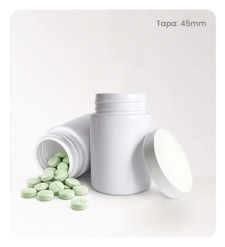 Capsulero 110 ml - 3.7 oz | Tapa lisa - 45mm