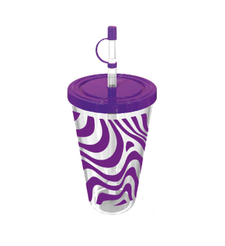 VASO 24OZ - ACRILICO CON TAPA