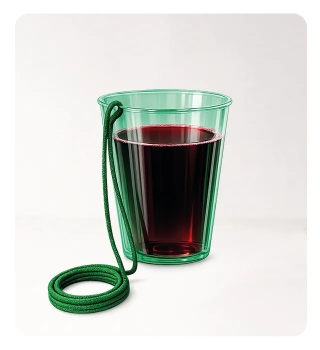 Copa N ° 4 con cuquillo / 1.7 Onz