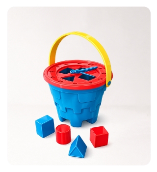 Balde Nº 3 Castillo Didáctico