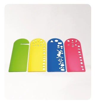 Regla Plantilla 4 Motivos