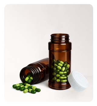 Envase Plano 110 ML - 3.7 OZ | Tapa Push Down