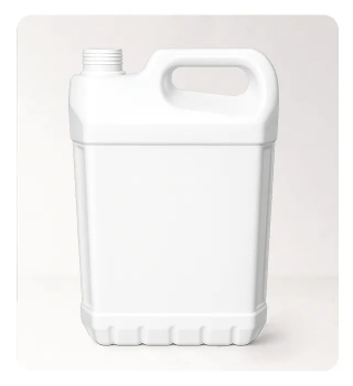 Envase Cuadrado 4 litros  - 33 Onz / PEAD - Tapa Lisa