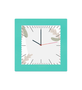 Reloj De Pared Cuadrado