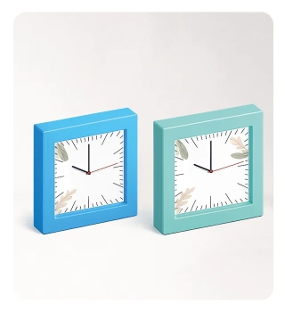 Reloj De Pared Cuadrado