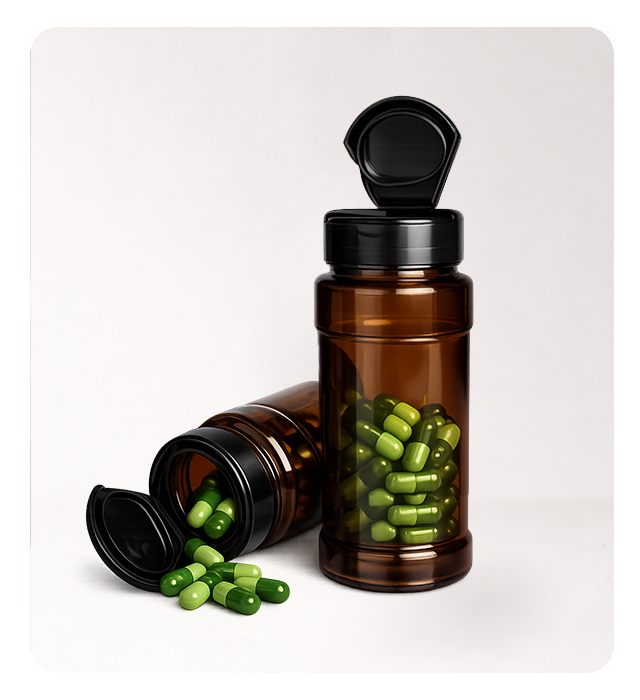 Envase Capsulero Recto 110 ml