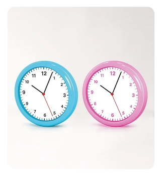 Reloj De Pared Redondo