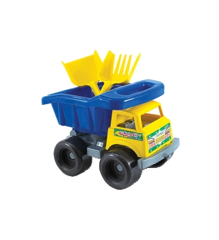 Carro Nº 2 Volqueta Pequeña Pala y Rastrillo