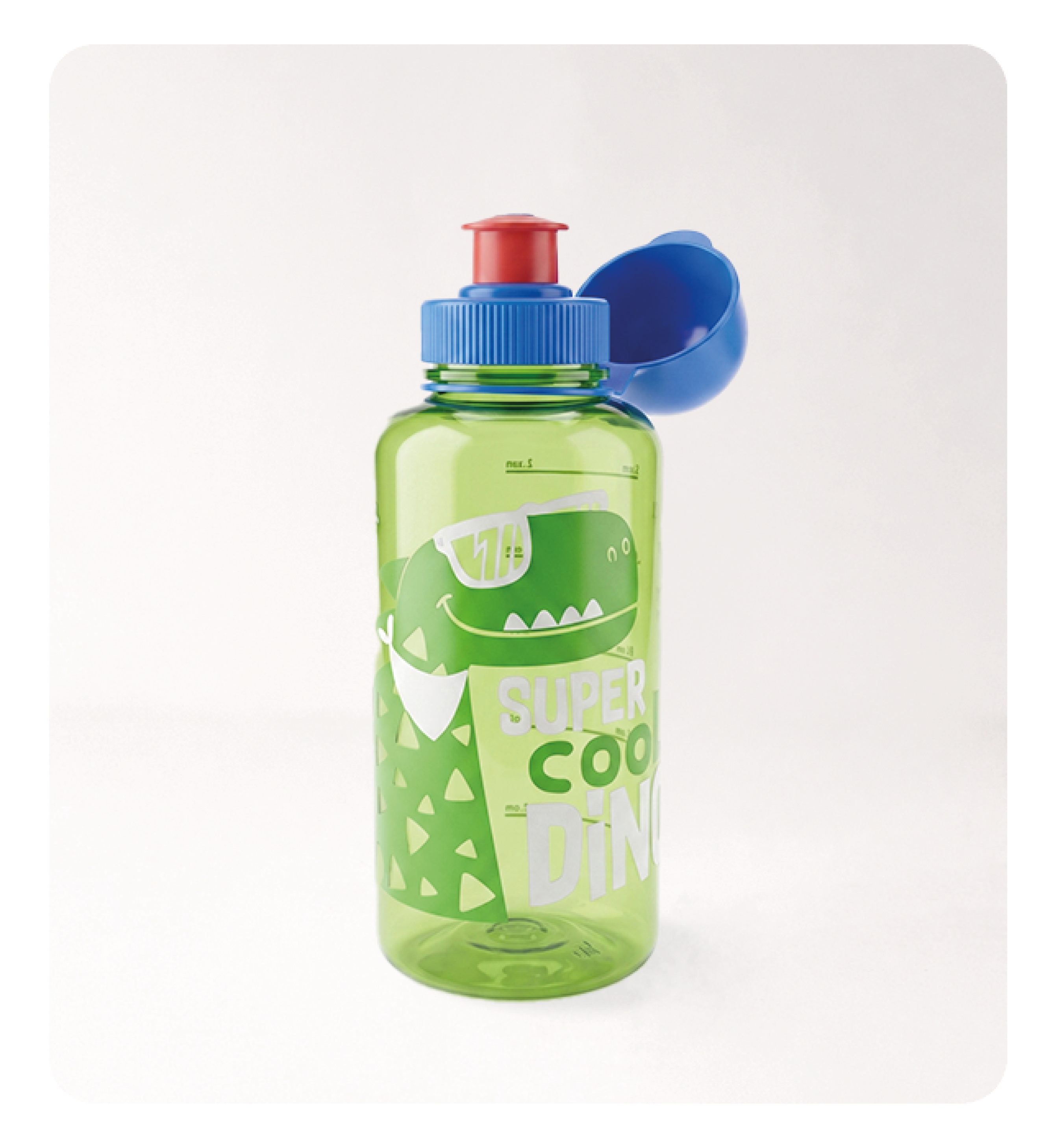 Caramañola Cilíndrica Tapa Chupo Completa | 17 Oz - 503 ml