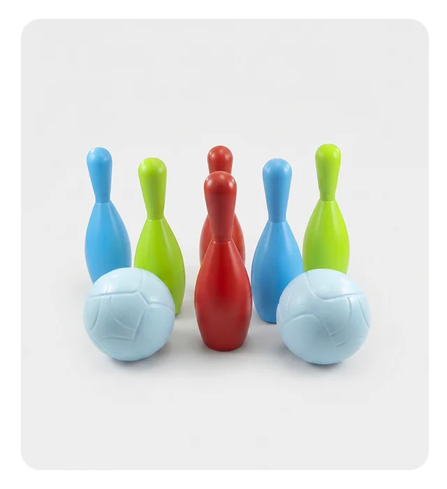 Bolos Juego X 6 Pines Con 2 Bolas | Polipropileno