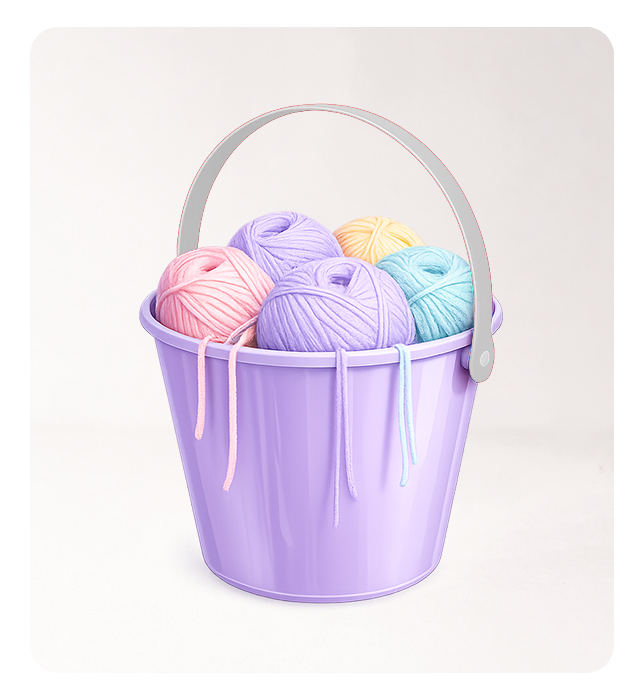 Balde Nº4 Costurero (1,6 Litros)