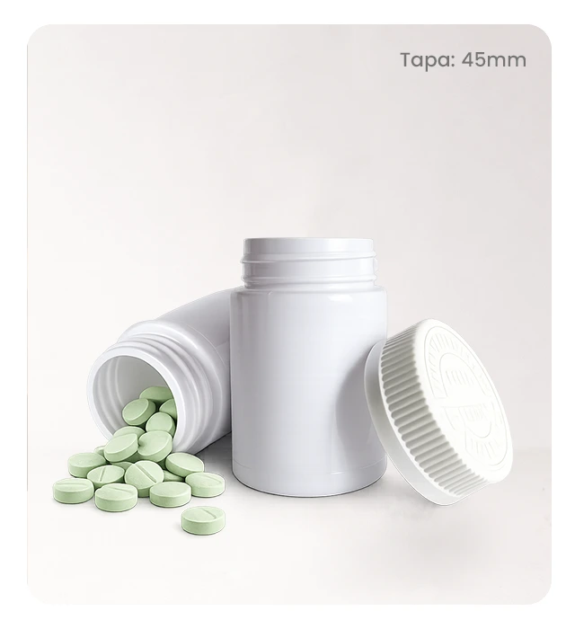 Capsulero 110 ml - 3.7 oz  | Tapa Push Down - 45mm