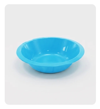 Plato redondo hondo - azul