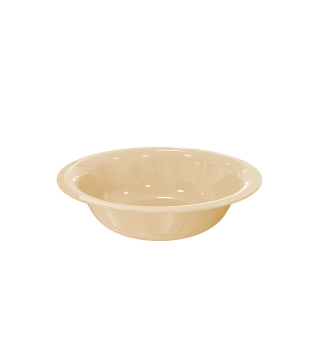 PLATO REDONDO HONDO - BEIGE
