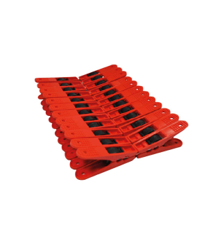 GANCHO DE ROPA - ARGOLLA PLASTICO X 24
