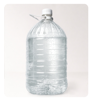 Envase Garrafa 4.000 ml  - Tapa y Manija